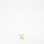 Valentino Garavani, Vlogo ring, gold metal ring, luxury accessories, designer jewelry