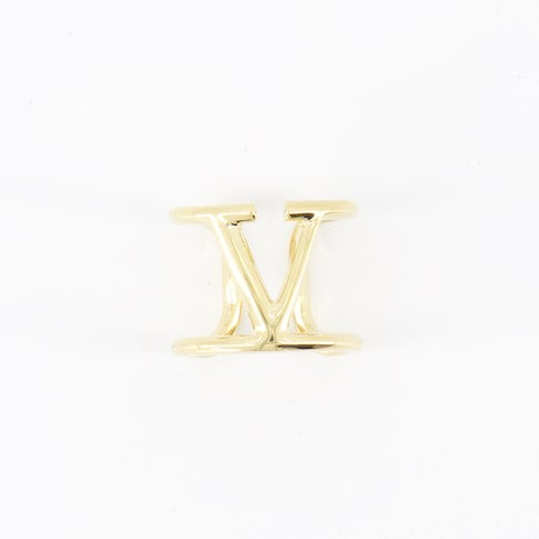Valentino Garavani, Vlogo ring, gold metal ring, luxury accessories, designer jewelry