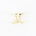 Valentino Garavani, Vlogo ring, gold metal ring, luxury accessories, designer jewelry