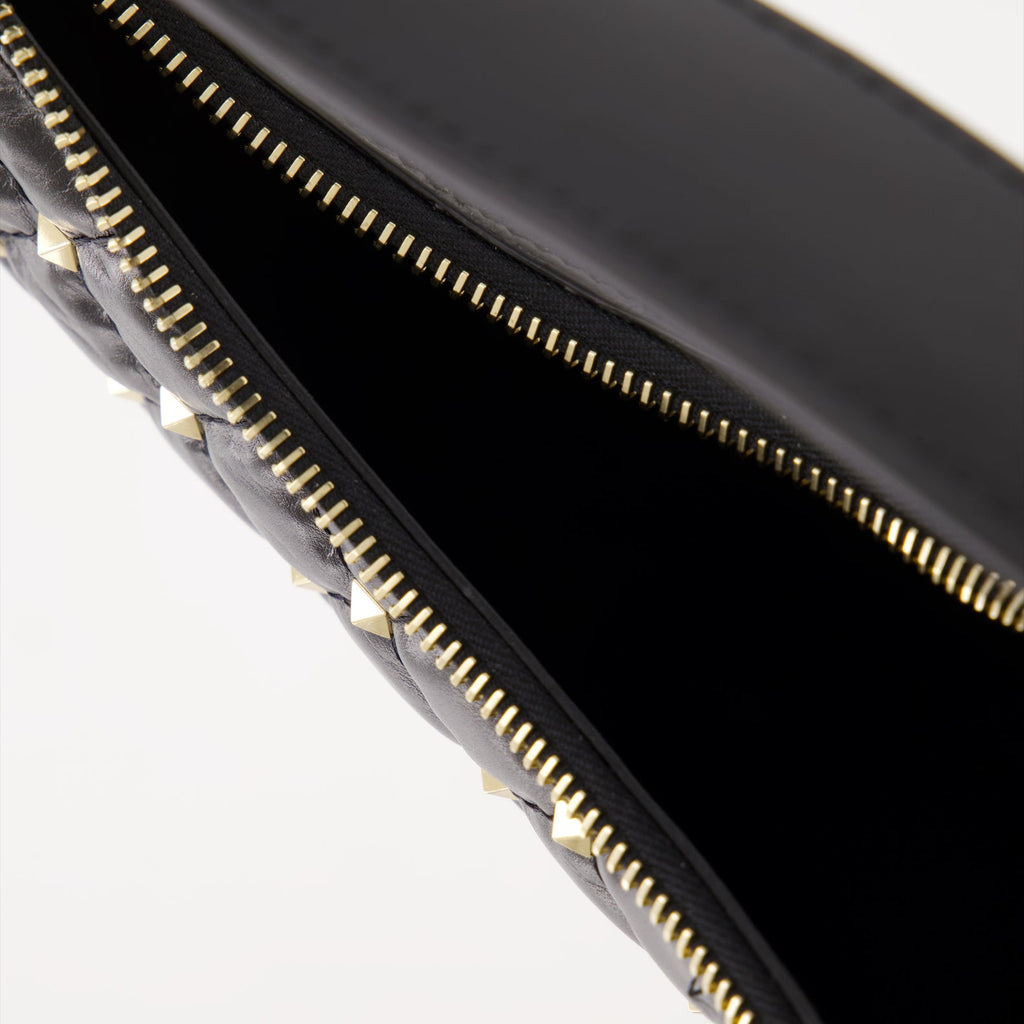 Valentino Garavani, Small Hobo Bag, Rockstud Spike, Luxury Women's Bag, Designer Handbag