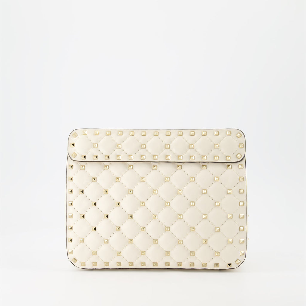 Valentino Garavani, Rockstud Spike, luxury bag, women, white bag
