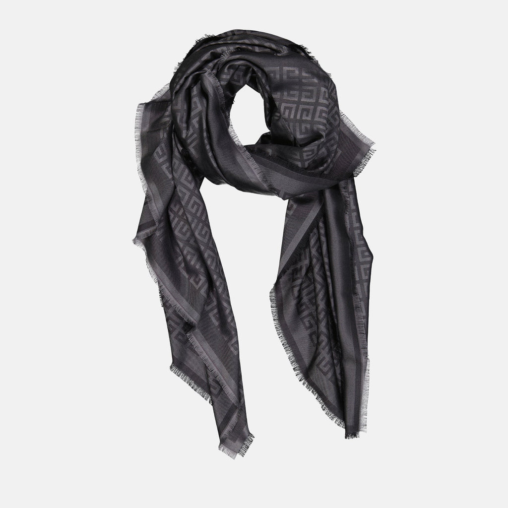 Givenchy, Silk Scarf, Black Scarf, Women's Accessories, Luxury Fashion