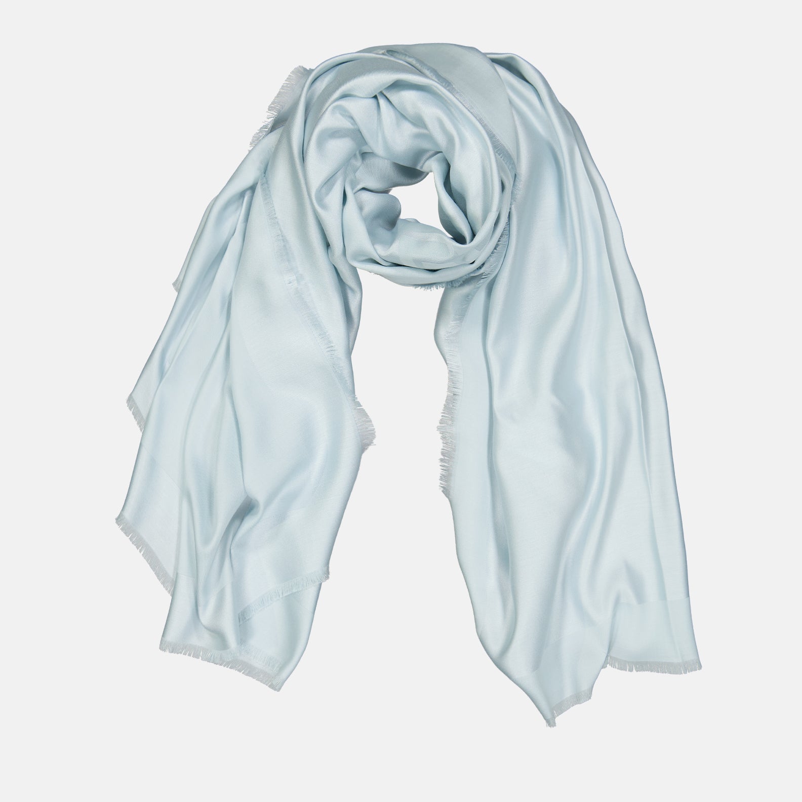 Givenchy scarf, silk and wool scarf, luxury women accessories, blue scarf, designer scarves