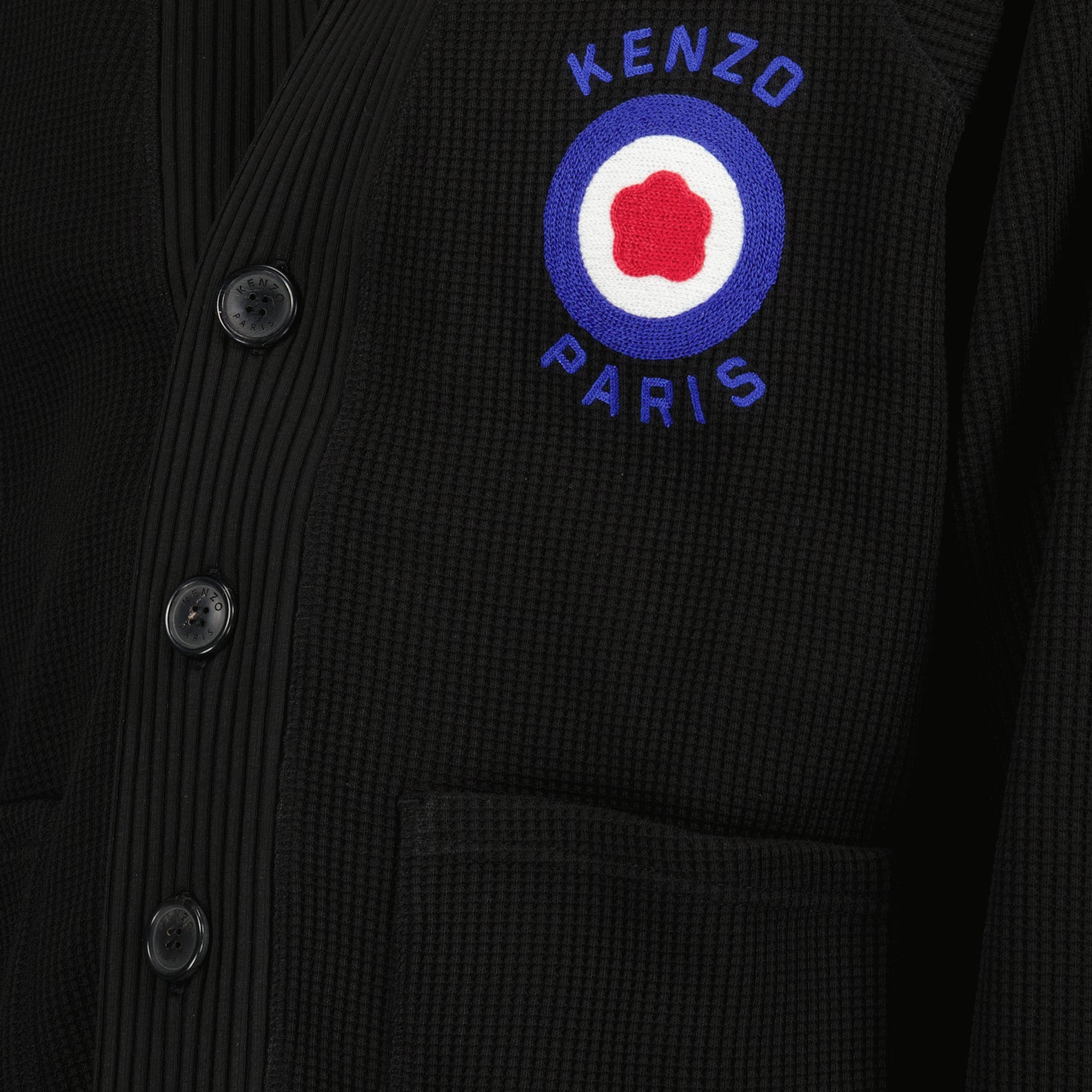 Kenzo, Cardigan, Black Cardigan, Men's Luxury, Designer Knitwear