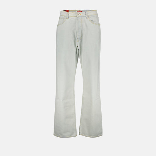 Kenzo Men's Jeans, Flared Denim, Luxury Men's Fashion, Premium Jeans, Men's Designer Clothing