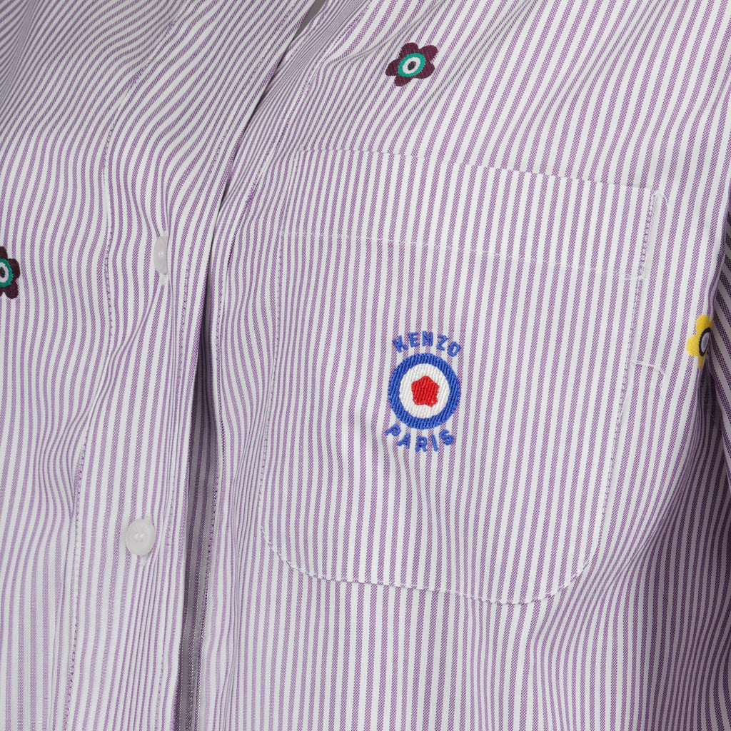 Kenzo, Women's shirt, striped shirt, luxury fashion, high-end clothing