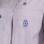 Kenzo, Women's shirt, striped shirt, luxury fashion, high-end clothing