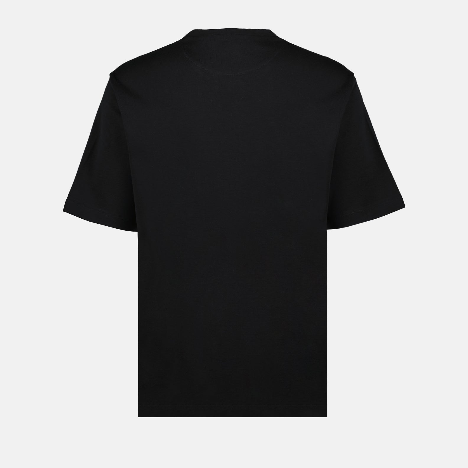 Prada logo t-shirt, luxury men's t-shirt, black Prada shirt, stylish men's tee, designer men's clothing