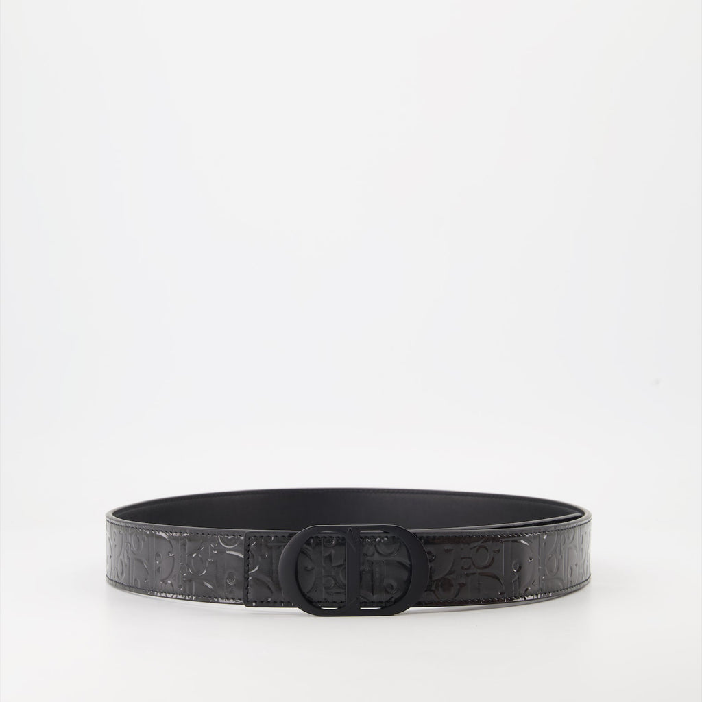 reversible belt, luxury belt, Dior accessories, elegant belt, designer belt