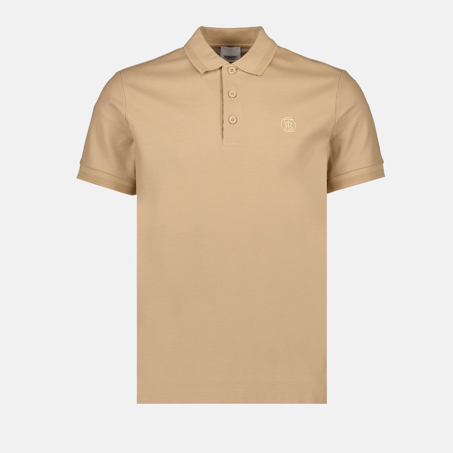 Eddie Polo, Beige Polo, Burberry Polo, Luxury Polo, Designer Polo