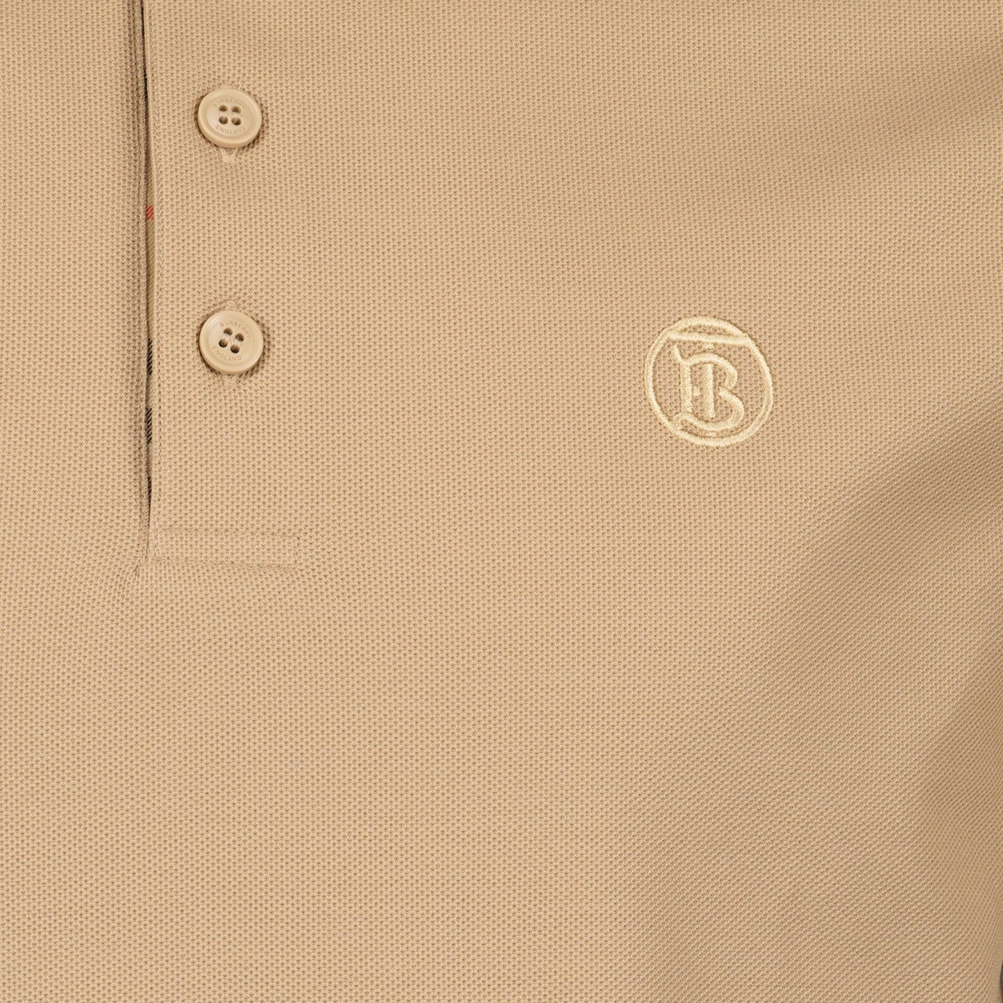 Eddie Polo, Beige Polo, Burberry Polo, Luxury Polo, Designer Polo