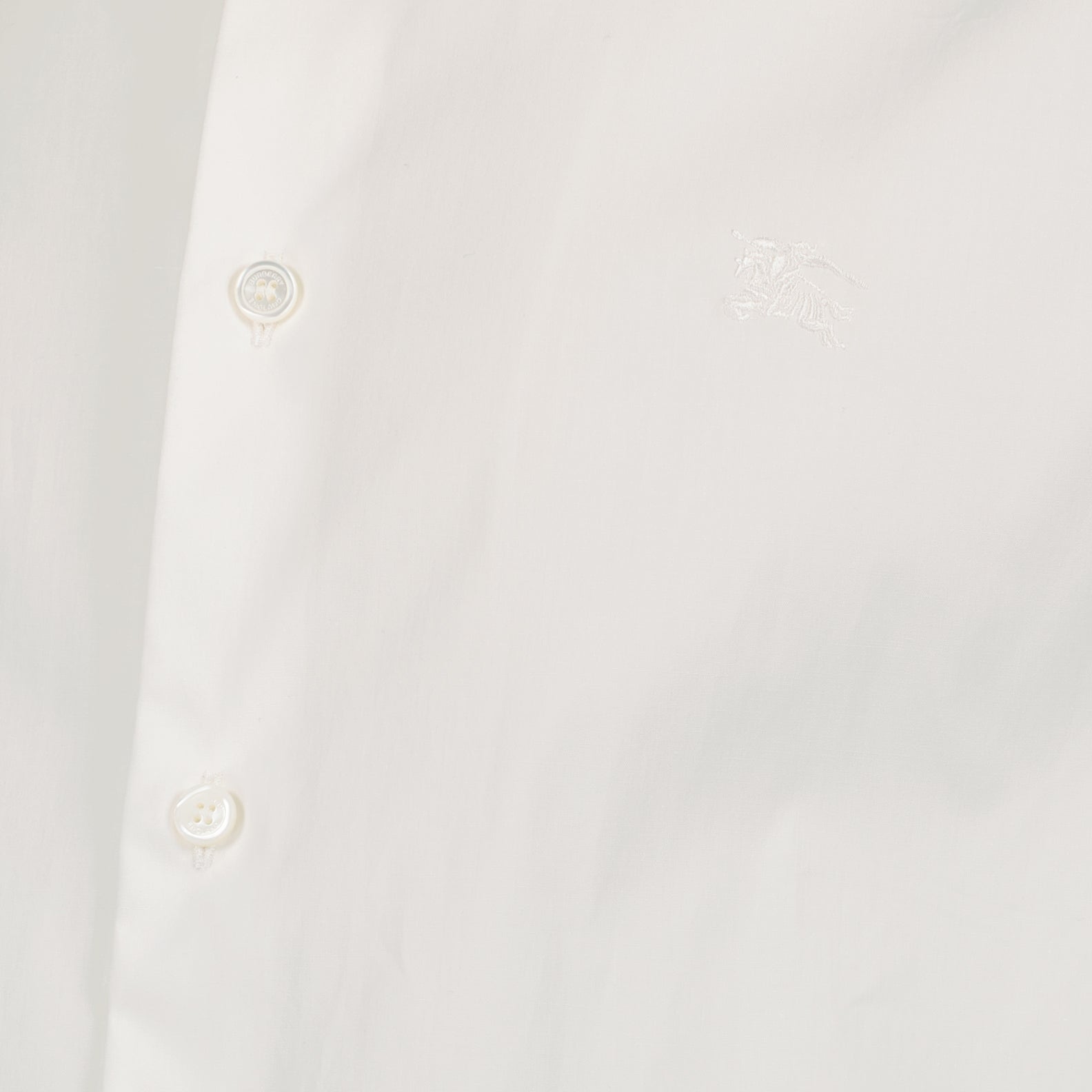 Burberry White Long-sleeve Shirt