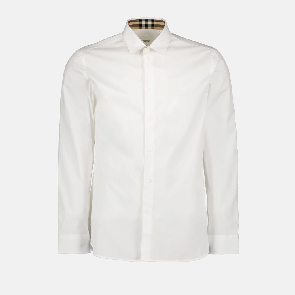 Burberry White Long-sleeve Shirt