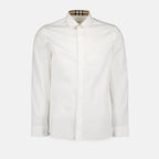 Burberry White Long-sleeve Shirt
