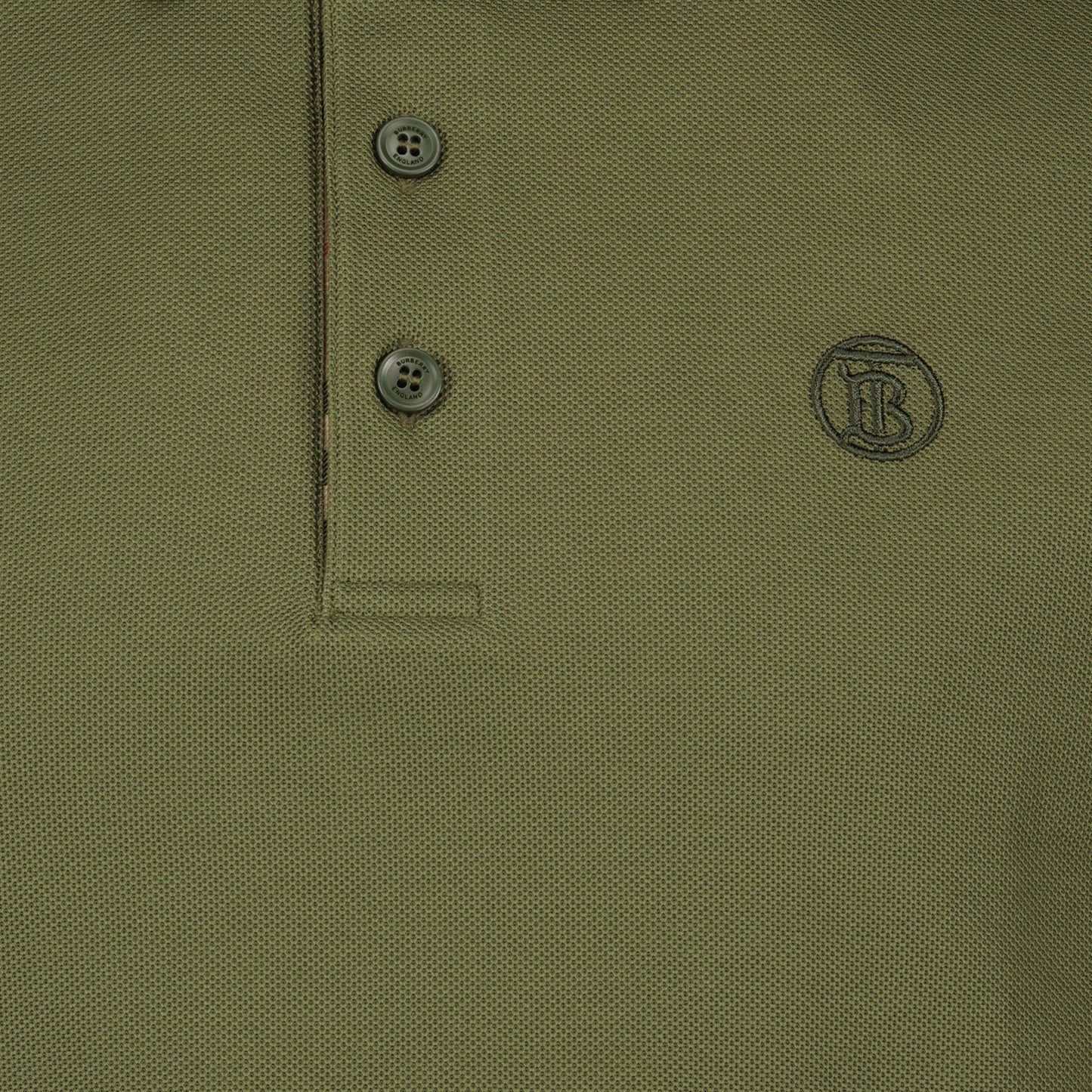 Eddie Polo Shirt, Burberry Polo, Luxury Green Polo, Designer Men's Shirt, High-End Fashion