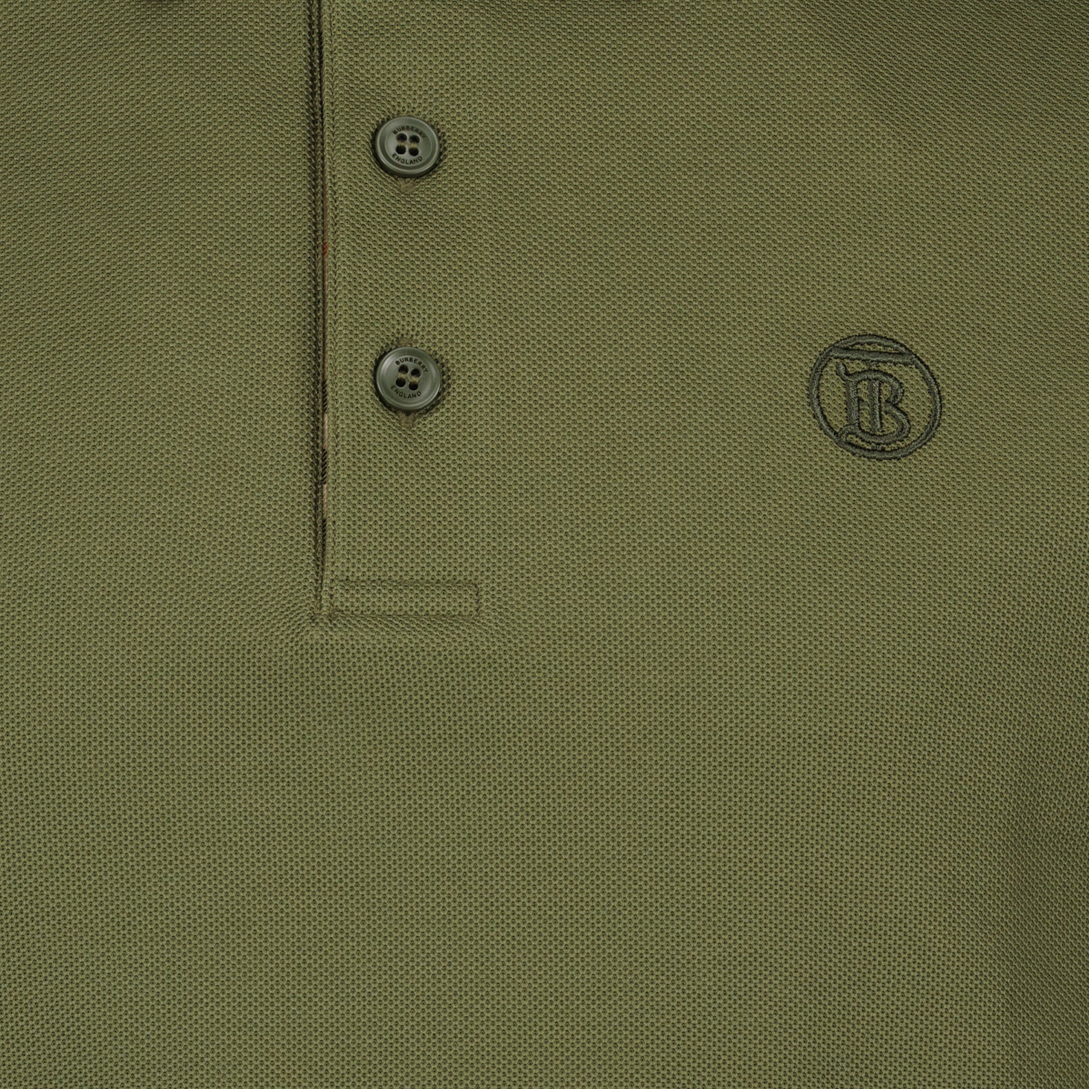 Eddie Polo Shirt, Burberry Polo, Luxury Green Polo, Designer Men's Shirt, High-End Fashion