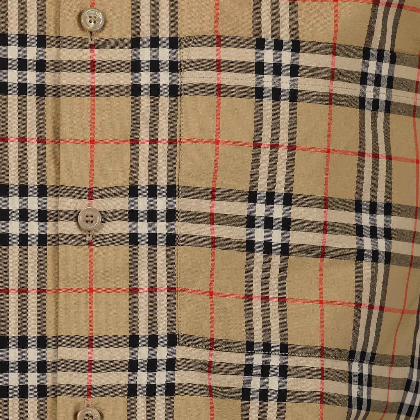 Burberry shirt, plaid shirt, luxury menswear, designer short-sleeve shirt, classic check shirt