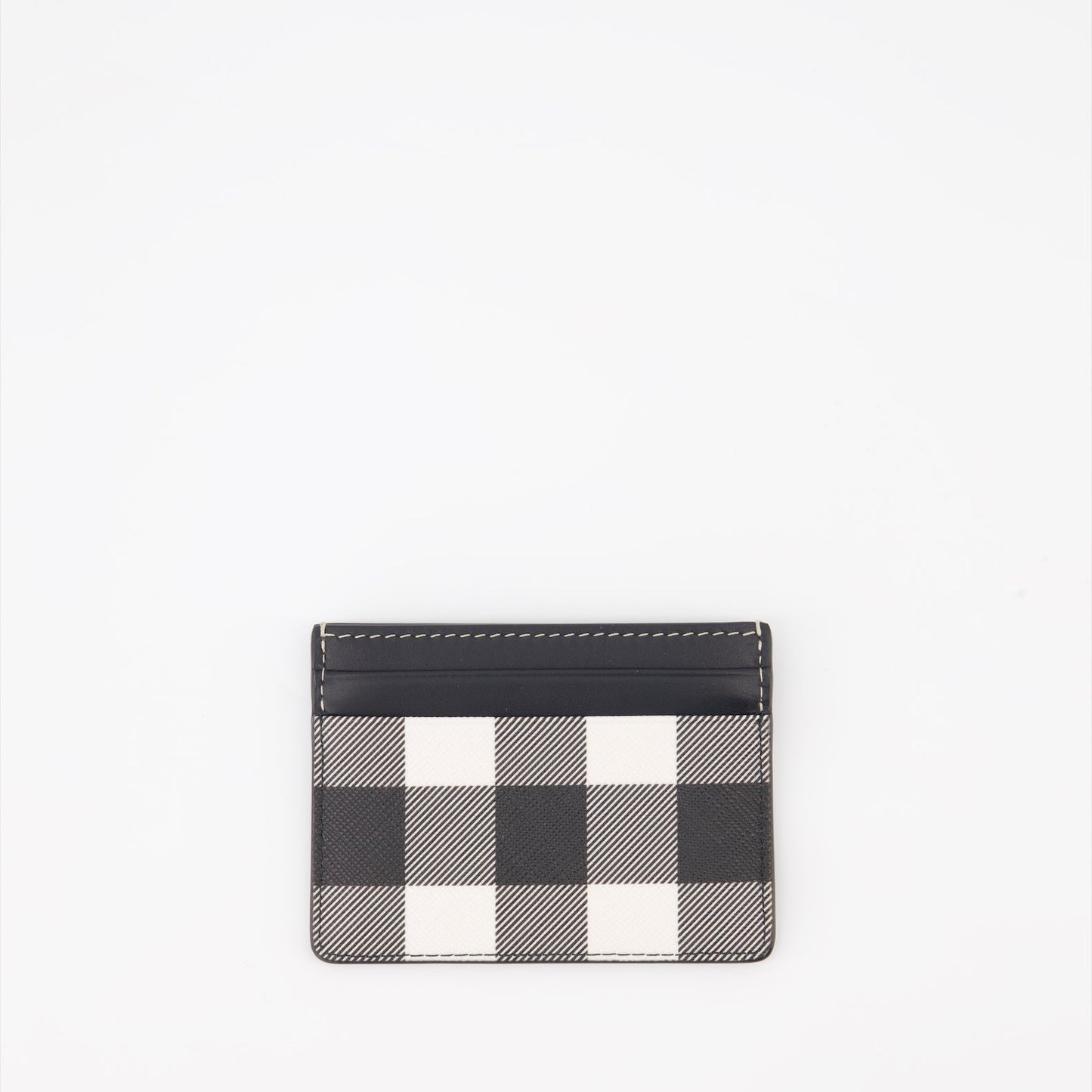 Burberry card holder, grey checkered wallet, luxury card holder, designer card holder, men's accessories