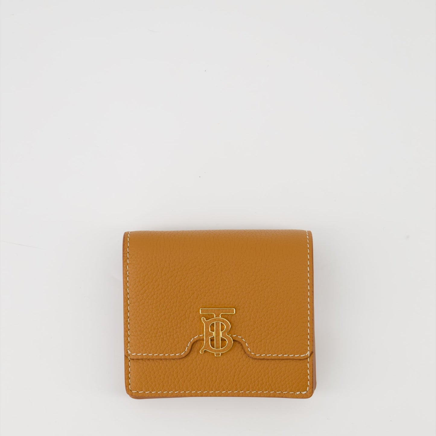 Burberry, TB Wallet, Grained Leather, Luxury Accessories, Premium Wallet