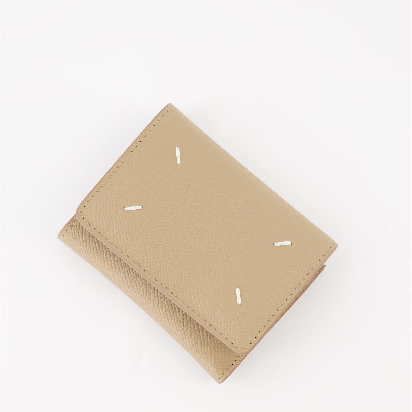 Maison Margiela Wallet, Four Stitches Wallet, Beige Wallet, Luxury Wallet, Designer Accessories