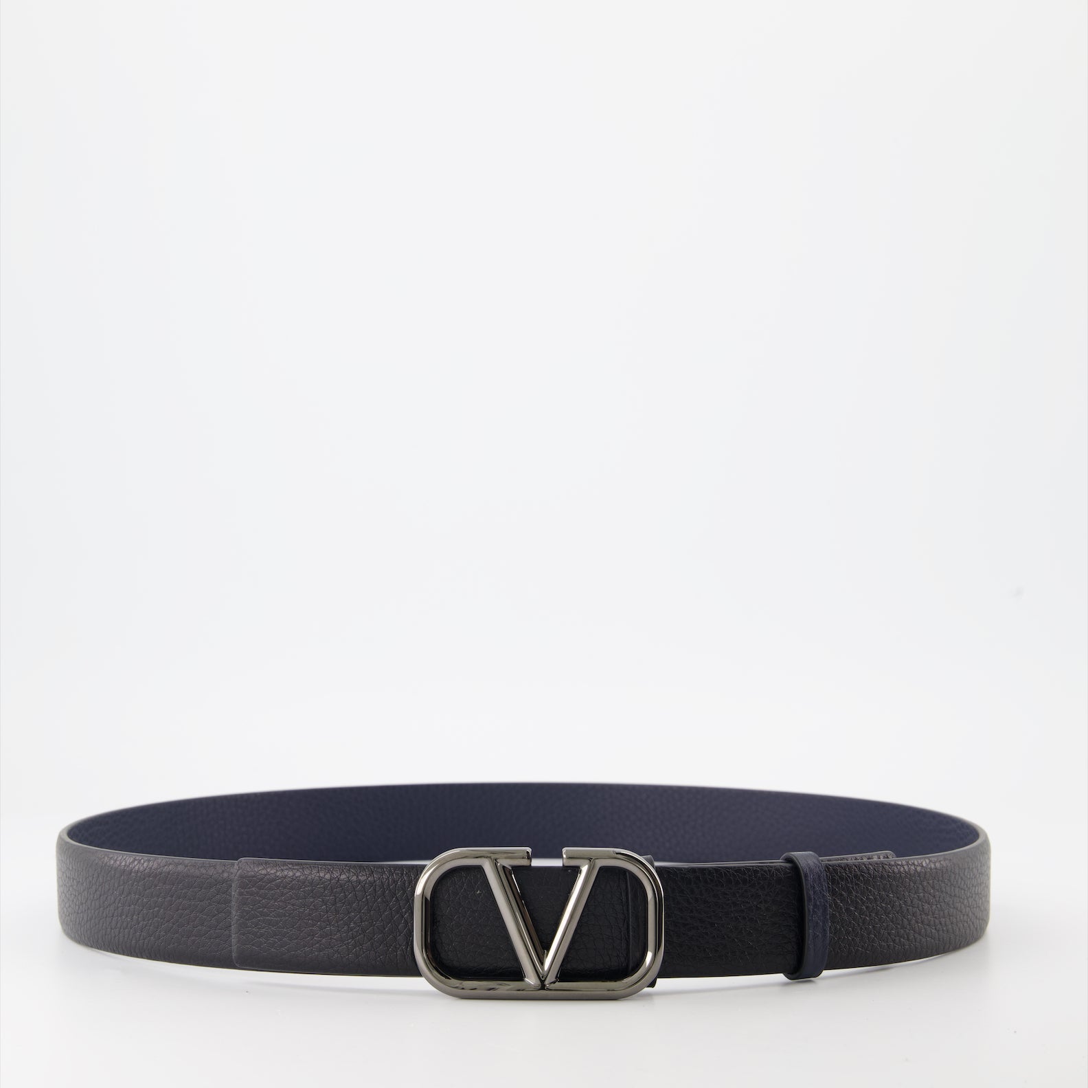 Valentino Garavani, reversible belt, luxury accessory, VLogo buckle, designer belt