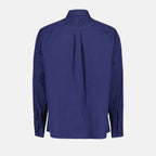 Dolce & Gabbana, classic shirt, blue shirt, luxury menswear, elegant shirts