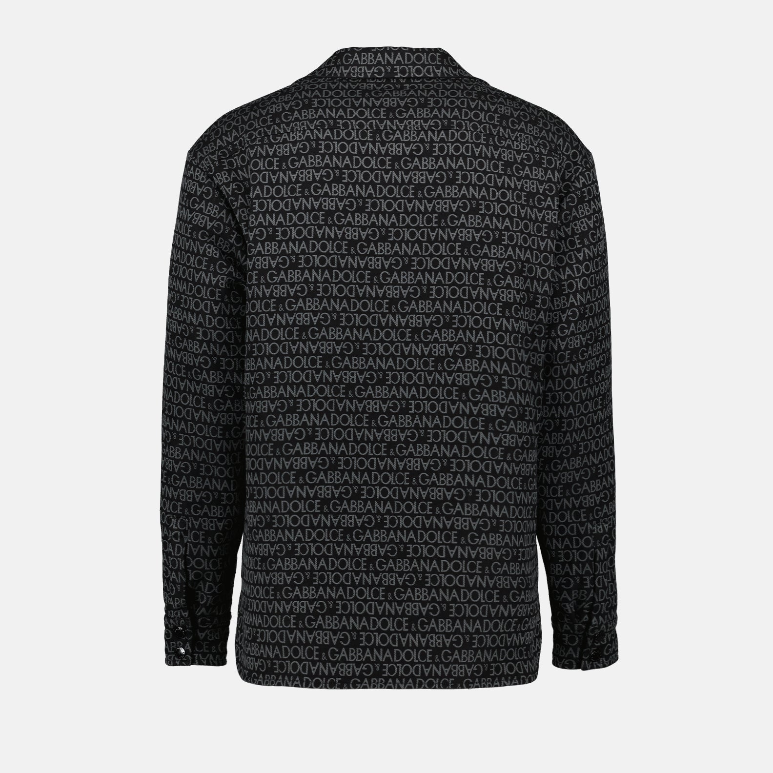 회색 모노그램 셔츠