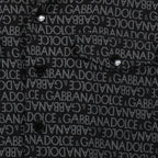 회색 모노그램 셔츠