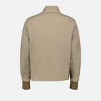 Image of Albergian Beige Nylon Jacket by Moncler for Men - Season Spring-Summer 2024 - Back View