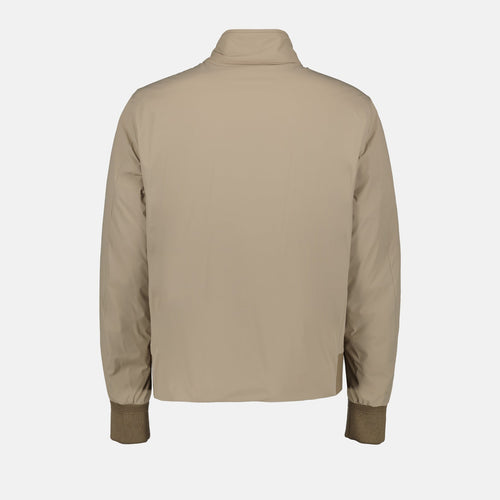 Image de la veste en nylon beige Albergian de Moncler pour hommes - Saison Printemps-Été 2024 - Vue de l'arrière