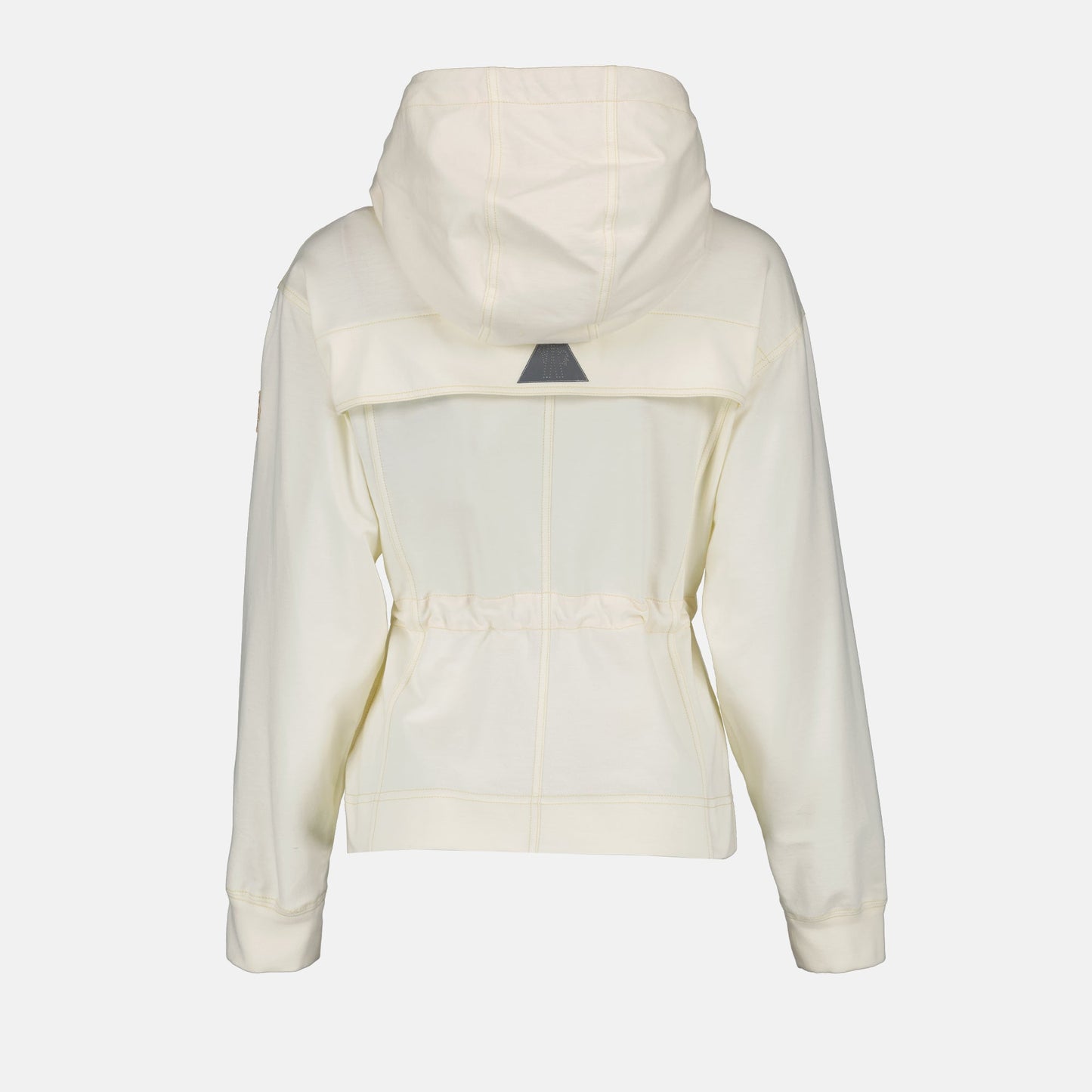 windbreaker jacket, luxury fashion, beige jacket, Moncler Grenoble, high-end outerwear