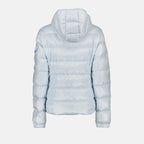 Quilted jacket, Blue jacket, Luxury outerwear, Moncler jacket, Designer jacket