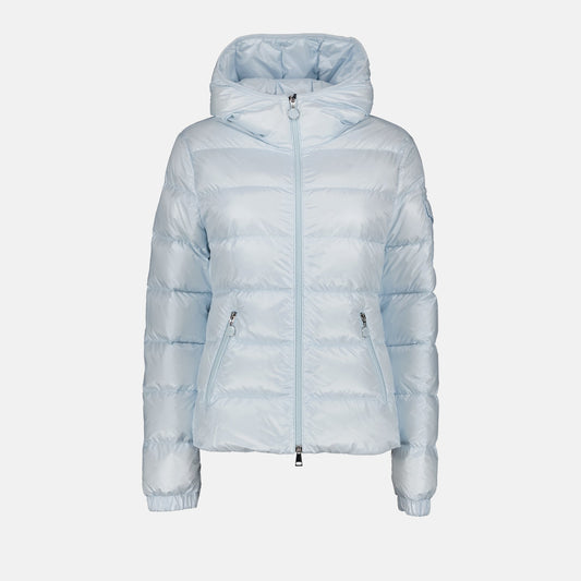 Quilted jacket, Blue jacket, Luxury outerwear, Moncler jacket, Designer jacket