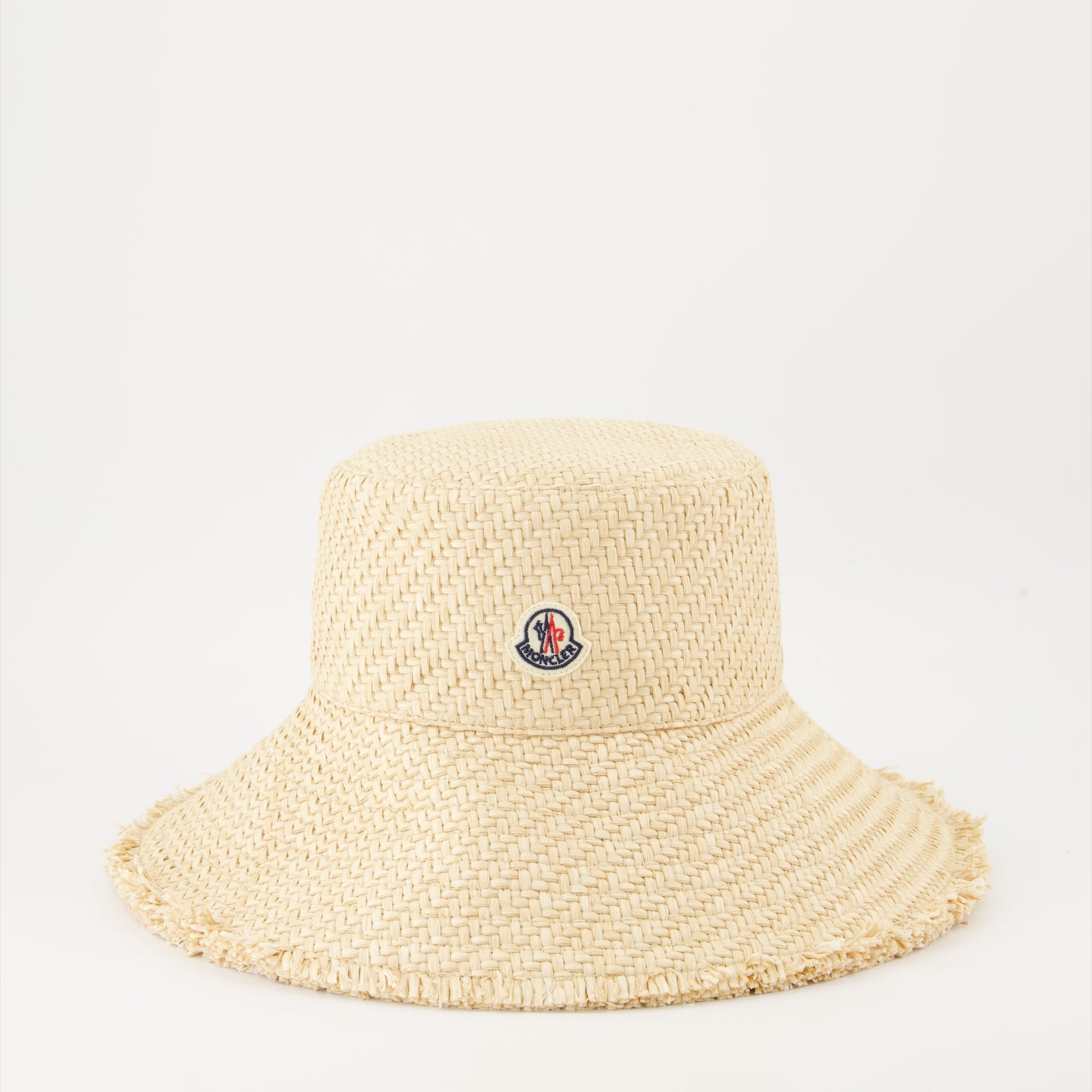 Straw hat, Moncler, luxury accessories, beige hat, high-end fashion