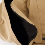 Pierrick backpack, brown leather backpack, Moncler, luxury accessories, high-end fashion