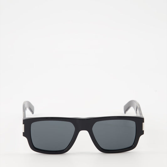 luxury sunglasses, Saint Laurent, unisex sunglasses, black frame shades, high-end eyewear