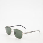 Immagine degli occhiali da sole aviatore SL 665 di Saint Laurent per unisex - Stagione Primavera-Estate 2024 - Vista posteriore