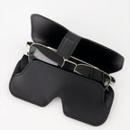 Immagine degli occhiali da sole aviatore SL 665 di Saint Laurent per unisex - Stagione Primavera-Estate 2024 - Dettaglio Vista 2