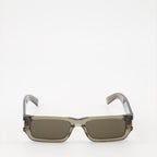 Image of Saint Laurent SL 660 Transparent Sunglasses by Saint Laurent for Unisex - Season Spring-Summer 2024 - Front View