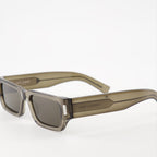 Image of Saint Laurent SL 660 Transparent Sunglasses by Saint Laurent for Unisex - Season Spring-Summer 2024 - Detail View 5