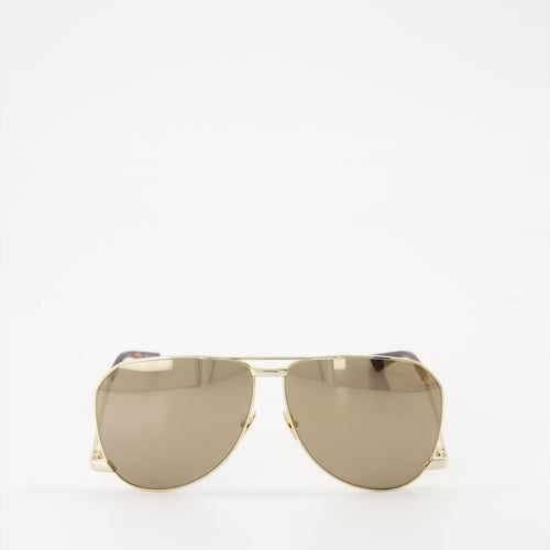 Gold Frame Sunglasses SL 690