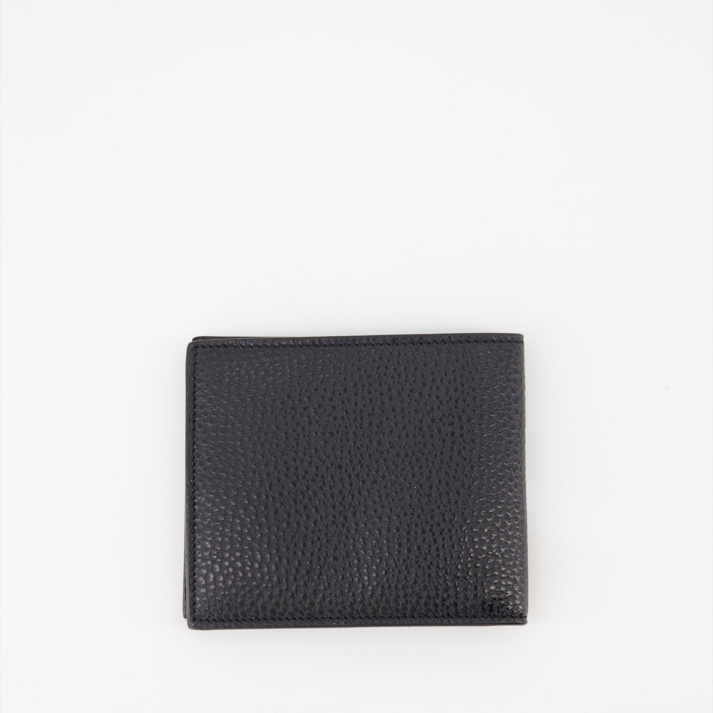 Saint Laurent, Cassandre wallet, grained leather wallet, luxury compact wallet, designer accessories