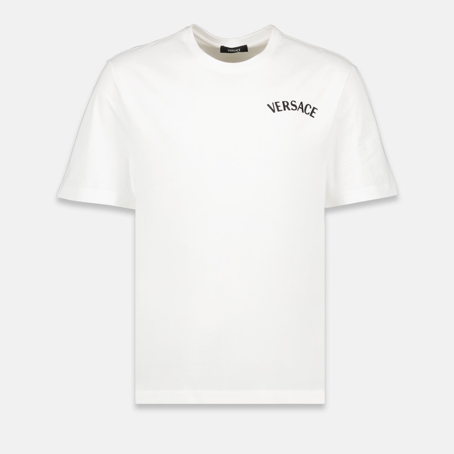 Versace, Milano, white T-shirt, luxury T-shirt, men's fashion