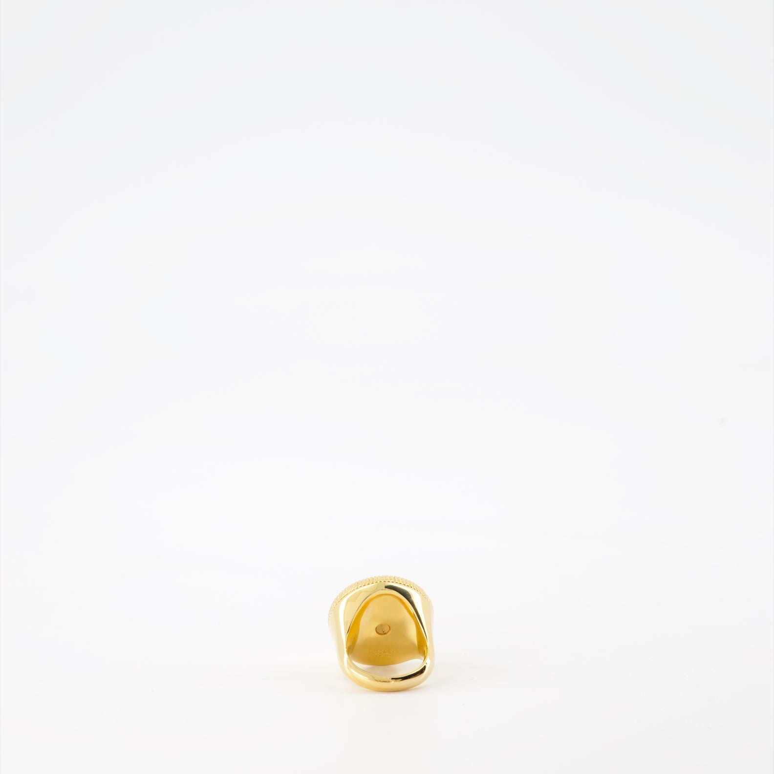 Versace ring, Gold Medusa ring, luxury jewelry, designer accessories, iconic Medusa