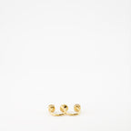 Versace jewelry, gold ring, Medusa ring, luxury accessories, designer ring