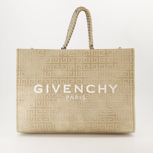 luxury tote bag, Givenchy G-Tote, 4G canvas tote, designer handbags, sophisticated tote