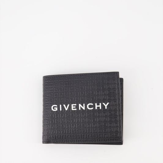 Givenchy wallet, luxury leather wallet, black leather wallet, designer accessory, high-end wallet