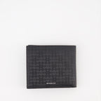 Givenchy wallet, luxury leather wallet, black leather wallet, designer accessory, high-end wallet