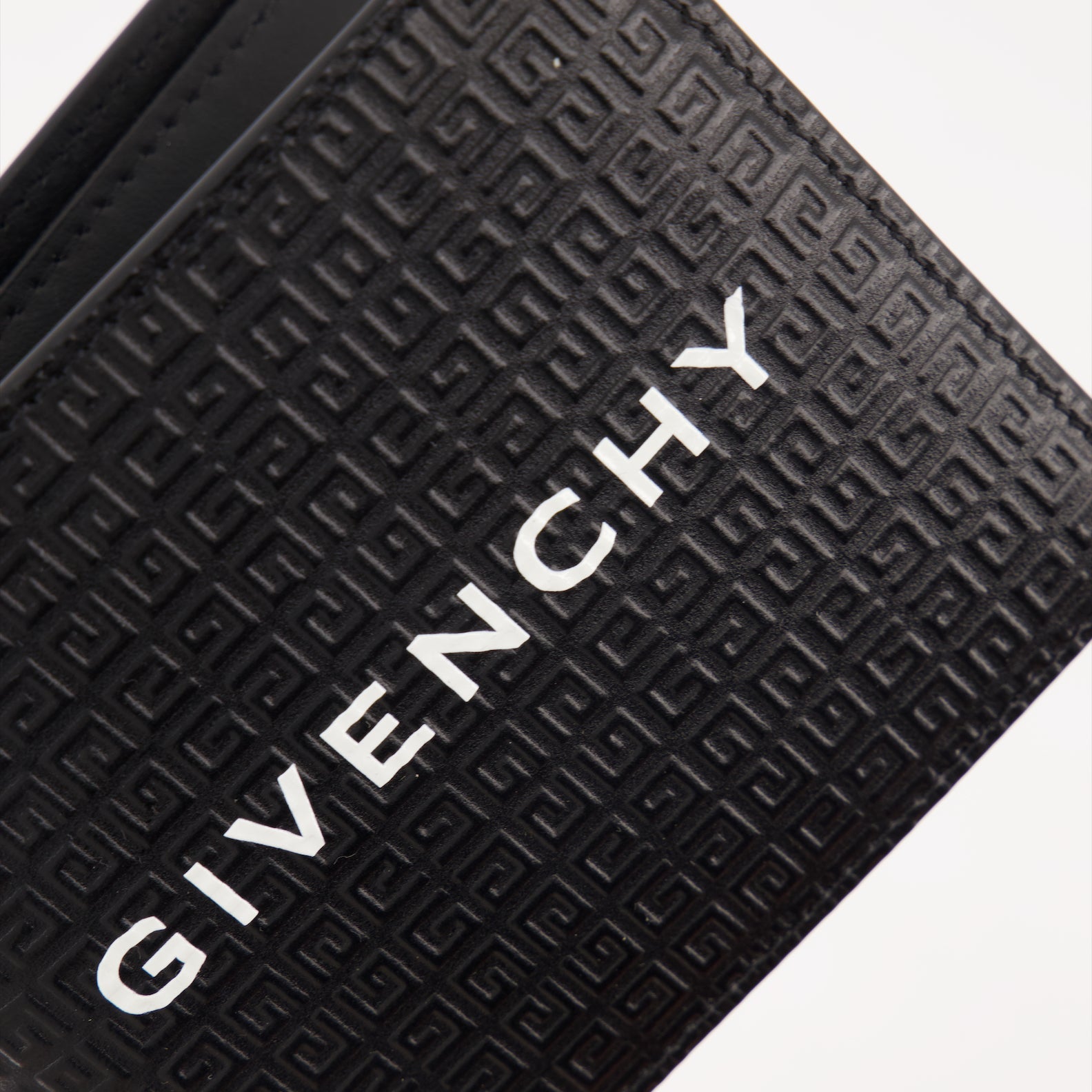 Givenchy wallet, luxury leather wallet, black leather wallet, designer accessory, high-end wallet