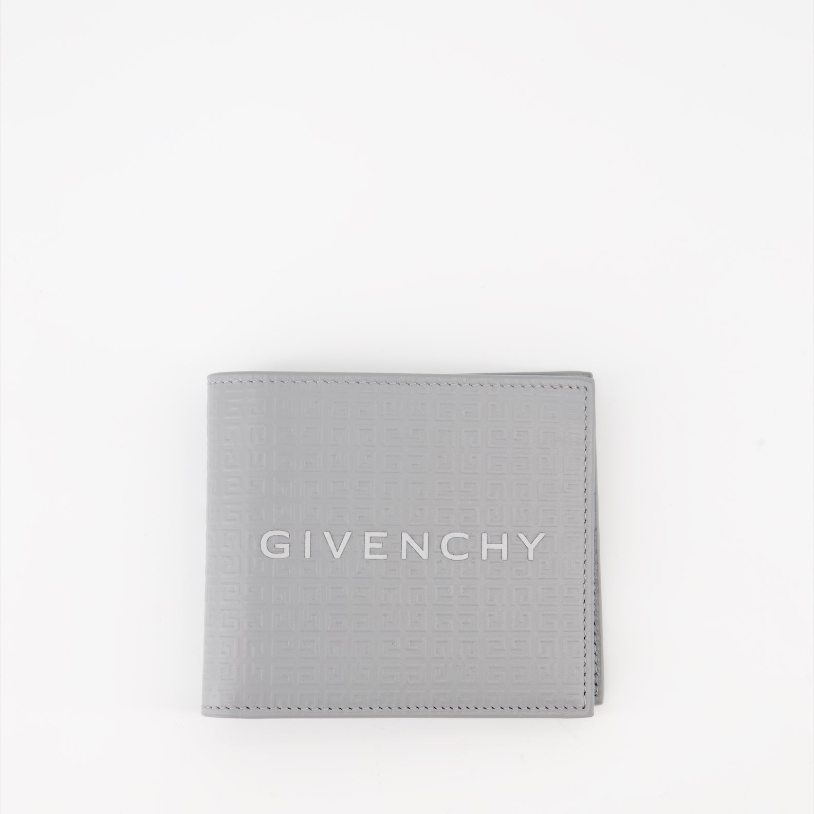 luxury wallet, grey leather wallet, Givenchy accessories, 4G wallet, designer wallet